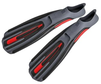 wisoolkic Pinne da snorkeling generiche, pinne da sub leggere, flessibili e facili indossare, che forniscono una propulsione stabile e potente. Attrezzatura subacquea portatile e confortevole.