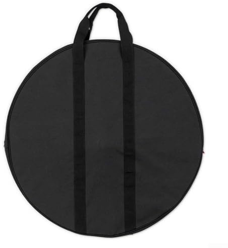 NexRen Borsa rotonda per deflettore di calore, custodia resistente da trasporto 600D per accessori falò, protezione con tasche e manici