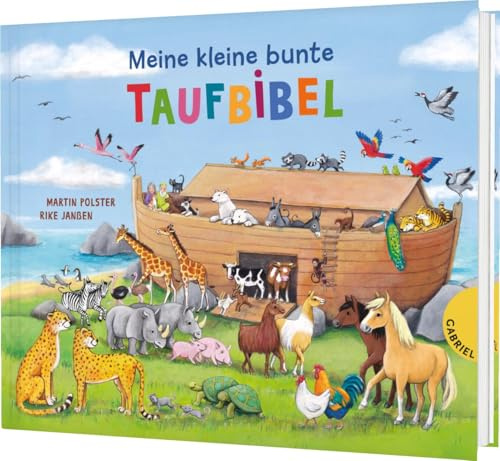 Meine kleine bunte Taufbibel: Taufgeschenk mit Widmungsseite