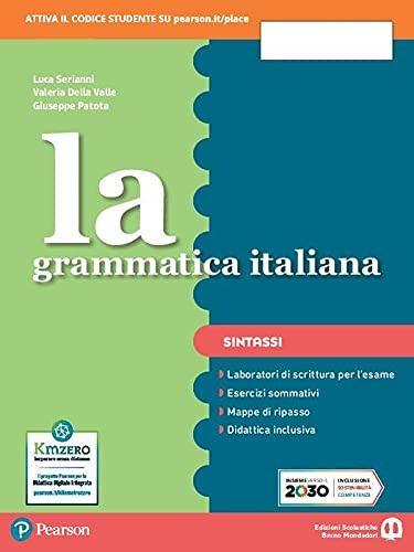 La grammatica italiana. Ediz. separata. Con Sintassi. Per la Scuola media. Con e-book. Con espansione online