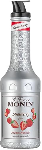 Monin Strawberry Puree 1ltr Case of 4