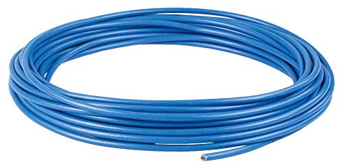 as - Schwabe Cavo di collegamento H07V-K da 5 m, 6,0 mm², conduttore in rame a fili fini per il cablaggio di prese, accessori elettrici e come linea del veicolo, linea in PVC, per roulotte, campeggio