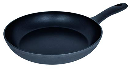 Arcos Serie Kaula | Antihaft-Pfanne | Geschmiedetes Aluminium | QuanTanium Beschichtung | Geeignet für jede Küche | Griff mit kaltem Effekt | Energiesparsystem | Spülmaschinenfest | Schwarz (20 cm)