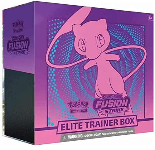 Pokémon Schwert und Schild 8 – Fusionsangriff: Top-Trainer-Box, Kartenspiel, ab 6 Jahren, für 2 Spieler, über 10 Minuten Spieldauer