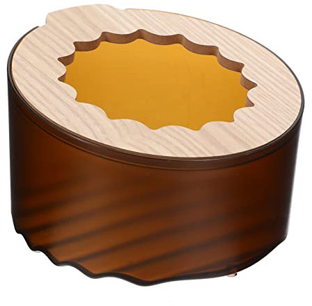 POPETPOP Hamster Toilette Badewanne Aus Kunststoff Hamsterbad Hamster-badewanne Kleintierbehälter Hamster Badewanne Behälter Für Hamsterbäder Frettchenspielzeug Lederbecken Doppelter Zweck