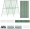Enrejado de soporte de pepino | Soporte de cultivo para plantas de pepino | Enrejado para enredaderas de pepino | Enrejado de marco en A de 48 x 48 pulgadas para verduras, soporte de plantas de pepino