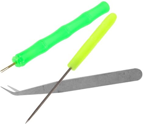 Housoutil 3 Teiliges Papier Quilling Werkzeug Quilling Papier Schlitzpapier Quilling Papierhandwerk Quilling Kits Für Anfänger Papierblumen Rollwerkzeug Quilling Stift Kit Papier