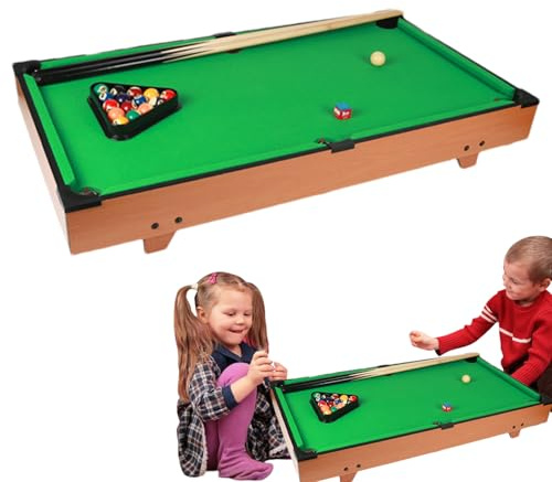 Mini tavolo da biliardo | Tavolo da biliardo regolabile per bambini - Gioco multifunzionale per feste in casa, studio educativo per riunioni di amici