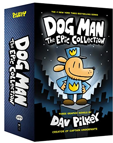 Dog Man: The Epic Collection: From the Creator of Captain Underpants (Dog Man #1-3 Box Set)