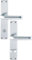 HOPPE Langschild-Garnitur 'London' Aluminium Natur 113/202SP - 6675383