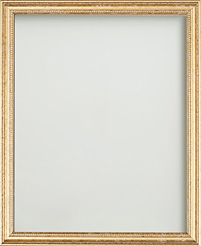 Frame Company Beatrice Range Gold 6x4 inch Wooden Picture Photo Frame *Choice of Size and Colour* Fitted with Real Glass