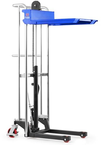 Pallit Minilifter Hochhubwagen GO mit abnehmbarer Plattform | Tragkraft: 400 kg | Hubhöhe: 850 mm | Plattform: 650x576 mm