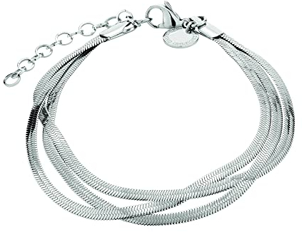 Liebeskind BERLIN TIME & JEWEL Armband aus Edelstahl (Silber), 20 cm