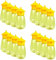 Tlilyy Paquete de 16 Trampas Reutilizables para Moscas, Trampas para Moscas de la Fruta Fly Catcher Outdoor