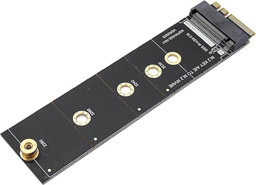 1 Pc Wireless for M.2 A/E for Key Slot to for M.2 for M for Key WiFi Bluetooth-Compatible Adapter for NVMe PCI for Express M.2 Nvme Ssd Adapter Card M2 A-E Converter Card