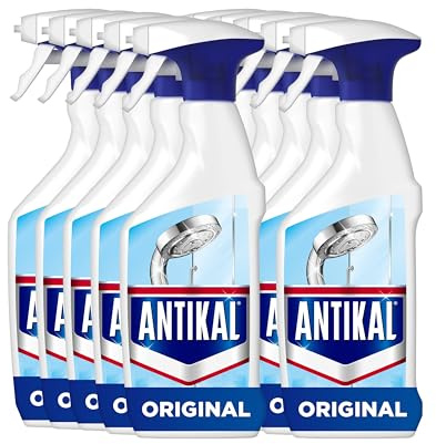 Antikal Original Spray (700ml x10), Élimine Jusqu’à 99.99% Du Calcaire, Avec La Technologie Anti-Gouttes