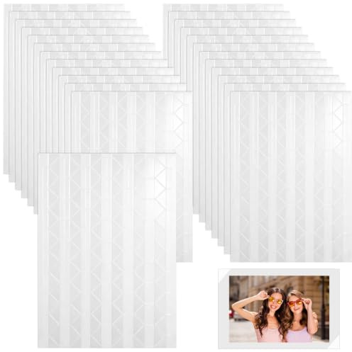 2550 PCS Clear Self Adhesive Photo Corners for Scrapbook, Journaling Crafts