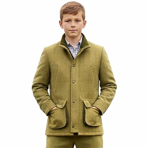 Game Technical Apparel Kids Derby Coat Tweed Shooting Hunting Country Jacket (3-4 Years)
