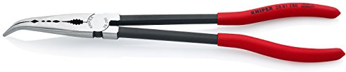 Knipex Tools 28 81 280 11 Extra Long Needle Nose Pliers - Angled,