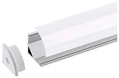 Eckenprofil 10 - für LED Strips bis 1cm Breite, Länge 200cm