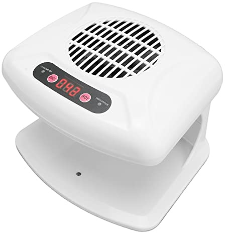 Secador de esmalte de uñas, 400W Soplador de uñas portátil con sensor automático Aire frío y caliente Soplador de uñas Herramientas para el arte de uñas Salida de aire ampliada