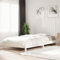 ShGaxin Stapelbett, Bett, Familienbett, Bettgestell, Bettrahmen, Bed Frame, Weiß 100x200 cm Massivholz Kiefer