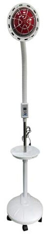 PMT Medical Infarex Stand-up Infrared Lamp | 275W Red Light Therapy, Heat Bulb 3000h 110V | Rotating, Adjustable, Portable | Pain Relief, Muscle Aches | Home, Spa, Dermatology Clinic, Beauty Salon