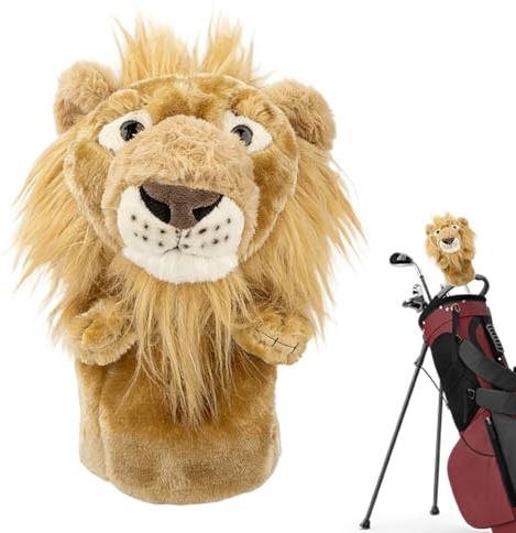 Copritesta per mazze da golf, protezione per mazze da golf, in peluche, per fairway, mazze da golf, campi all'aperto, campo guida, tornei, giochi, viaggi, golfisti quotidiani, uomini