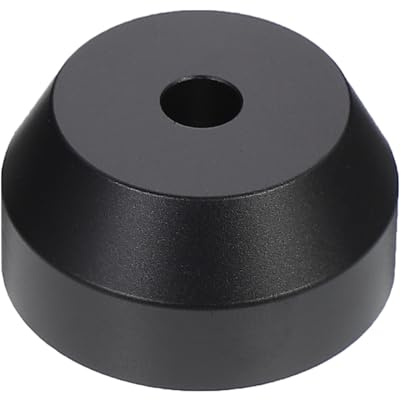 BESPORTBLE Adattatore per Dischi in Vinile da 7 Pollici in Alluminio, Accessorio per Giradischi 45 Giri, Compatibile Giradischi Domestici e Professionali, Riduce Vibrazioni e Migliora