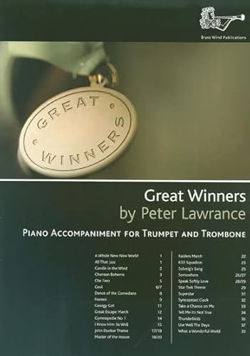 Great Winners - Piano Accompaniment for Trumpet/Trombone