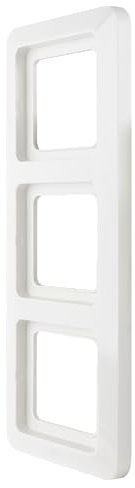 REV AquaKombi, Rahmen 3-fach für Schalter- und Steckdosenabdeckung, weiss