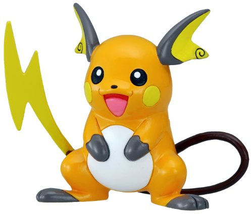 TAKARA TOMY Pokemon Monster Collection Mini Figure - 1.5 Raichu (M-053) (Japanese Import)