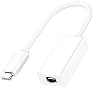 Usb-C Till Mini-Skärmportadapter Usb 3.1 Typ C Till Thunderbolt 2-Adapter Vit