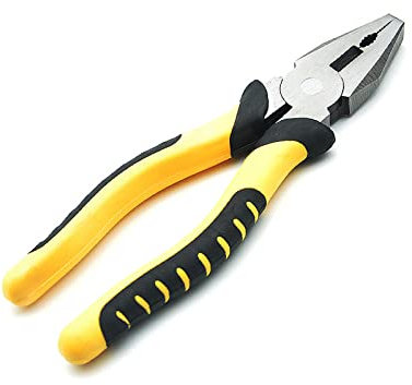 160 mm Kombinationszange mit Soft Grip Griffen 6 Universal zange für Schmuck, Modellbau & Werkstatt (160mm Kombinationszange)