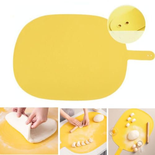 Extra stor kökssilikondyna, silikonbakmatta,degrullmatta Non Stick degmatta med måtten bakmatta,kökssilikonbakelsematta for bakning, paj, skorpa, pizza, kakor/170