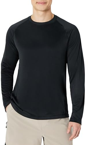 Amazon Essentials Men's Long-Sleeve Quick-Dry Swim T-Shirt