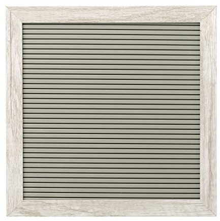 Little Pear Letterboard Set, Includes 188 Letters, Perfect Message Board for Home or Rustic Nursery, or use for Photo Sharing, Baby Announcement, Grey