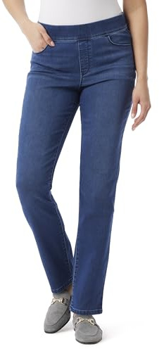 Gloria Vanderbilt Women's Amanda Pull On High Rise Jean Standard