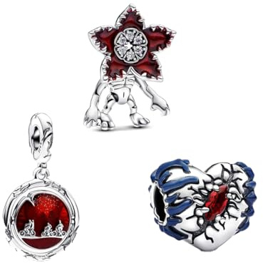 PHCLASY Dulces animales colgantes para pulsera compatible con pulseras europeas para mujeres, regalo para el día de la madre, día de San Valentín, Zirconia cúbica