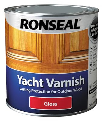 Ronseal YVG1L 1L Exterior Yacht Varnish Gloss