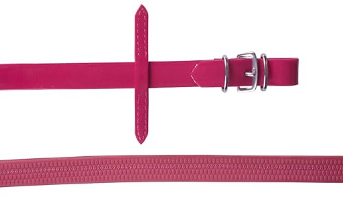 Horka trensenzaum Flashy EngelsNylon/PVC rosa voll