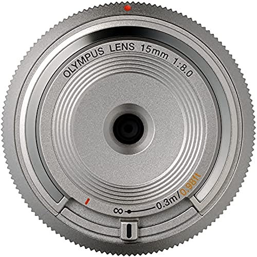 Olympus V325010SE000 Objectif Optique Pancake 15 mm Argent