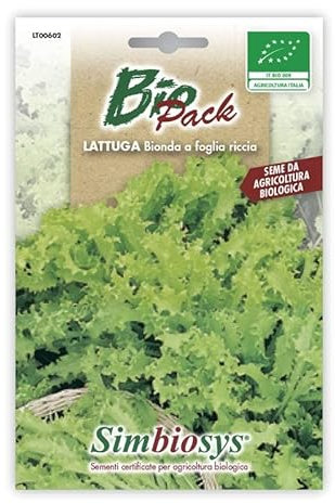 SEMENTI BIOLOGICHE PER ORTAGGI IN BUSTINA AD USO AMATORIALE (LATTUGA DA TAGLIO)