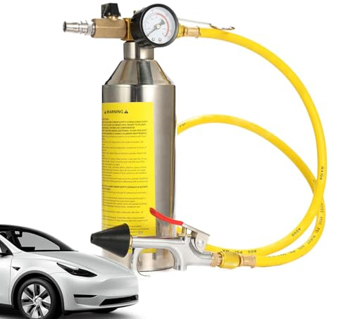 Duroecsain Limpiador Aire Acondicionado AC - Herramienta De Enjuague para Sistemas HVAC Automotrices Y Domésticos | Bidón De Limpieza Con Pulverizador Para Tubos De Aire Acondicionado, Evaporador Y