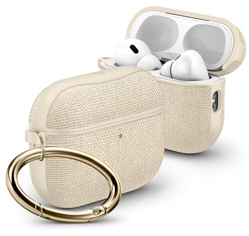 Spigen Urban Fit Case Compatible with Airpods Pro 3 (2025) - Dune Beige