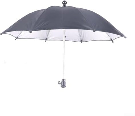 Kameraparly med het sko, parasoll för Canon DSLR-videokameror fotografi solskyddstillbehör (50 cm)