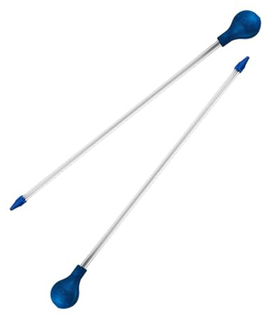 GRIRIW 2 pièces Lot de Tubes Alimentation pour Coraux Silicone Souple Outil de Distribution pour Aquarium Marin et Récif pour Nourrir Coraux Crevettes et Poissons