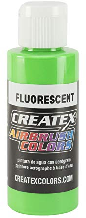 Createx Farbe, fluoreszierend orange 60 ml grün
