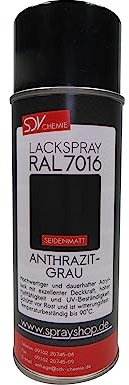 SDV Chemie Lackspray RAL 7016 anthrazitgrau seidenmatt 1x 400ml ANTHRAZITGRAU grau Acryllack Autolack