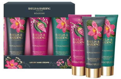 Baylis & Harding Boudoire Luxury Hand Care Gift Set 1 Pack | Tropical Paradise, Vegan Friendly